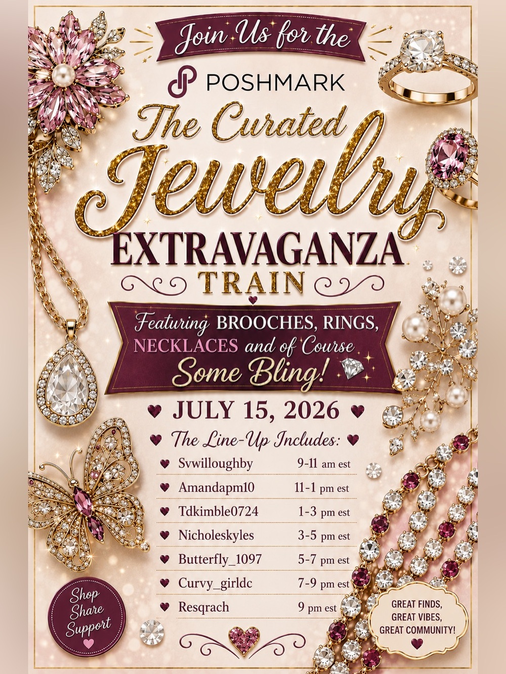 The Curated Jewelry Extravaganza Train Show